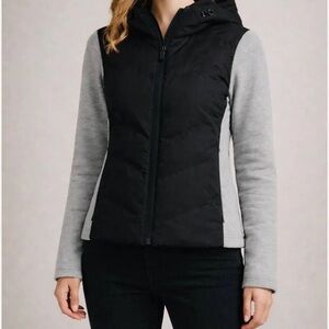 Edit by Jason Wu Black and Gray Puffer Jacket